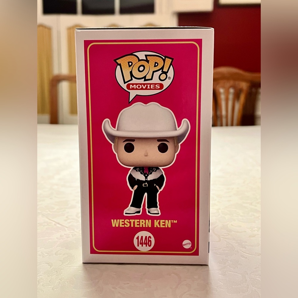 Funko Pop Western Ken with White Hat and Black Shirt - Picture 4 of 7